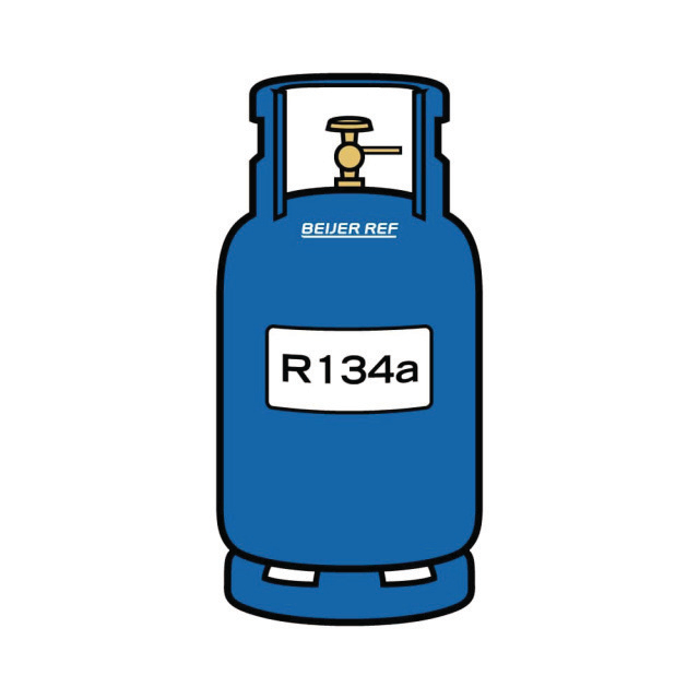 Borgcilinder R134a 12kg