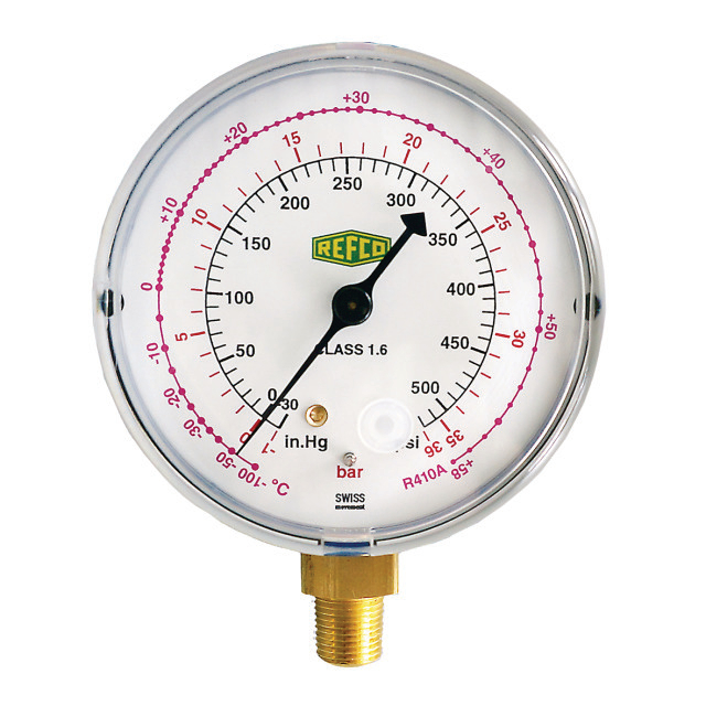 Manometer M2-250-DS-R22 zuig 68mm 1/8" NPT