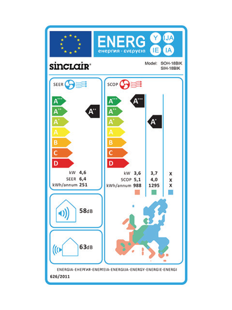 Keyon Set SIH-18BIK + SOH-18BIK 4,6/5,2kW